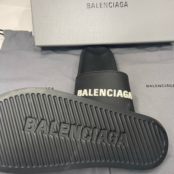 Women’s Balenciaga Slides - Size 9/39 - Picture 2 of 6